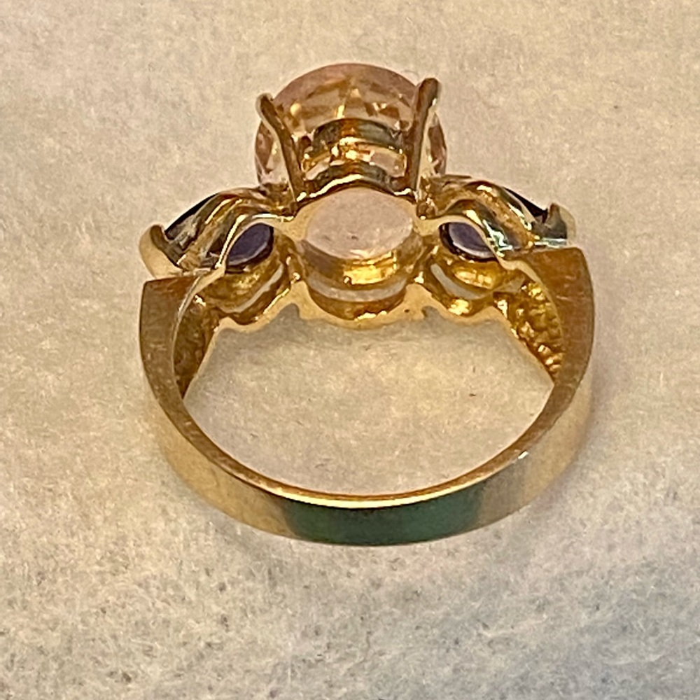 Morganite ring - Picture 6 of 10